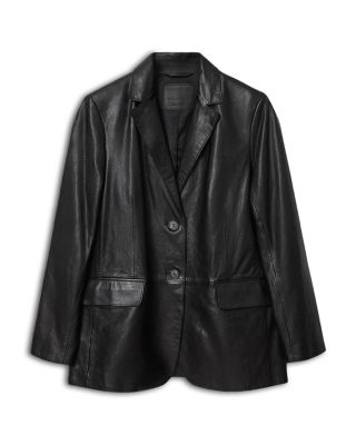 Arna Leather Blazer