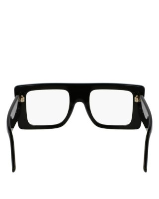 B Buckle Flat Top Optical Glasses, 51mm