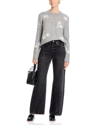 Anise Floral Crewneck Sweater