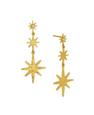 Star Drop Earrings
