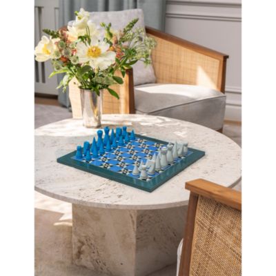 Lacquered Chess Set, Poseidon