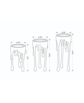 Castellana Candleholder, Set of 3