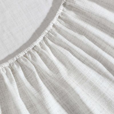 Erased Texture Cotton Sateen 4 Piece Sheet Set