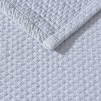 Matelasse Woven Cotton Blanket, King