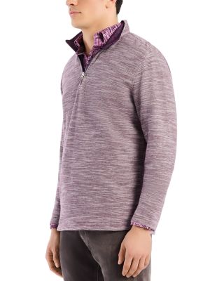 Ledson Long Sleeve Quarter Zip Knit Pullover