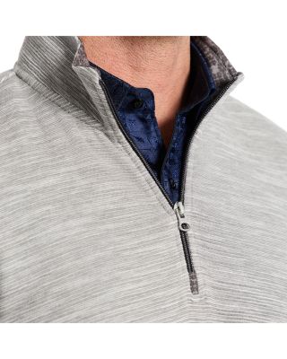 Ledson Long Sleeve Quarter Zip Knit Pullover