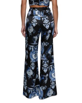 Pillar Silk Wide Leg Pants