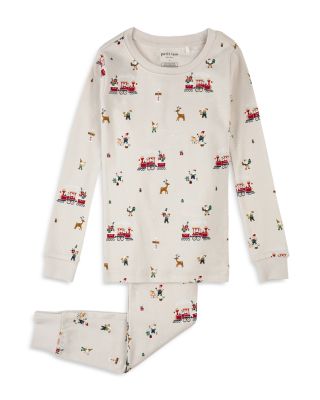 Boys' Santa's Workshop Print Pajama Set - Little Kid
