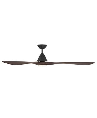 Fans Carve 72 in Selectable 2700-3000-4000-5000K LED Indoor or Outdoor Smart Home Ceiling Fan