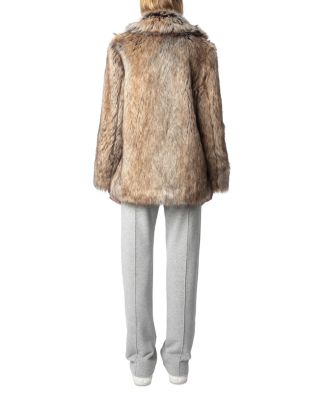 Faune Faux Fur Coat