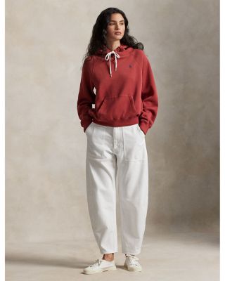 Shrunken Fit Fleece Hoodie