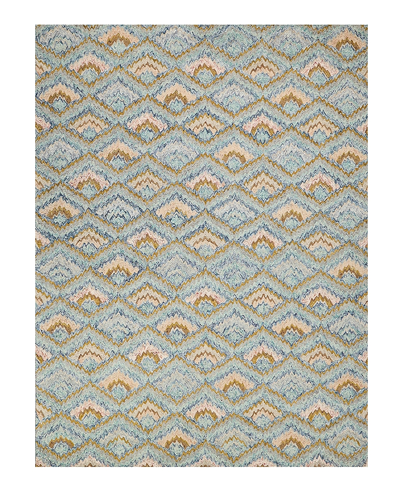 Exquisite Rugs Bargello 6814 Area Rug 4'x6' In Multi
