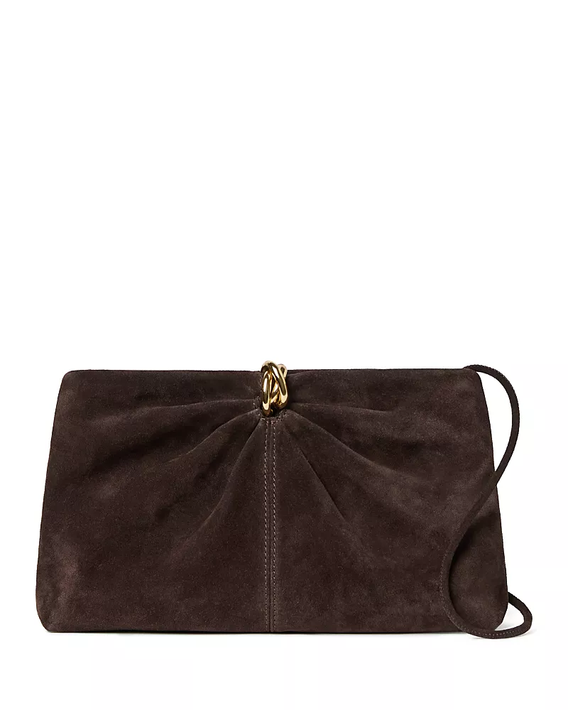 Loeffler Randall Corrine Small Multi Ring Gathered Clutch