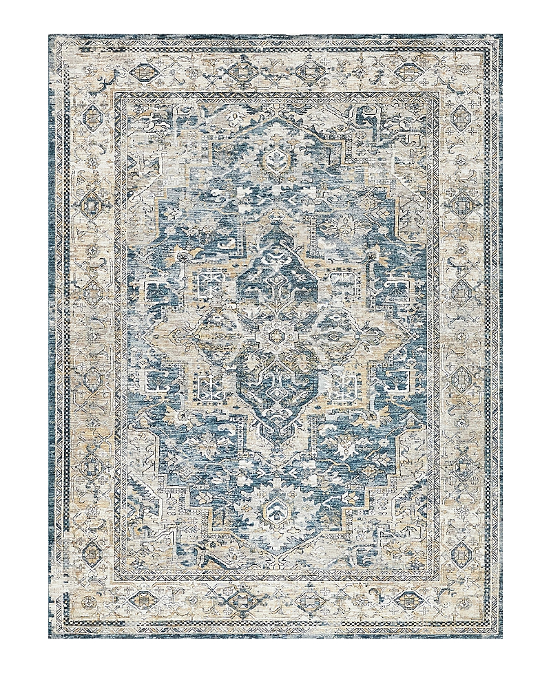Exquisite Rugs Antique Loom 5598 Area Rug 6'x9' In Blue