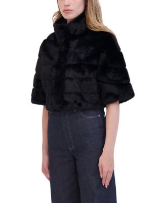 Faux Fur Mink Bolero