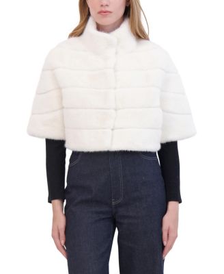 Faux Fur Mink Bolero