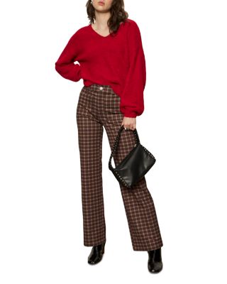 Teddy V Neck Sweater