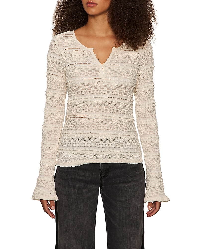 Sanctuary Lovely Lace Top In White