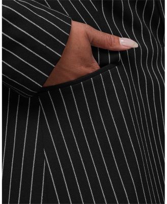 The Empower Pinstripe Tux Blazer