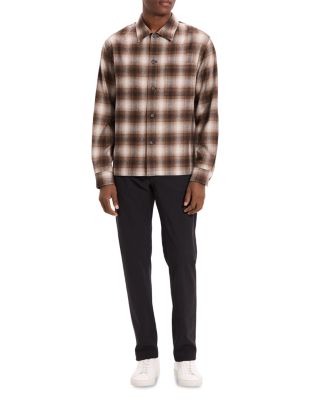 Plaid Button Down Overshirt