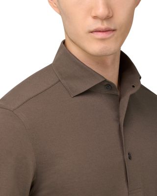 Japanese Jersey Long Sleeve Polo Shirt