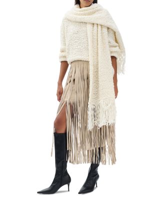 Luisa Scarf Long Sleeve Sweater