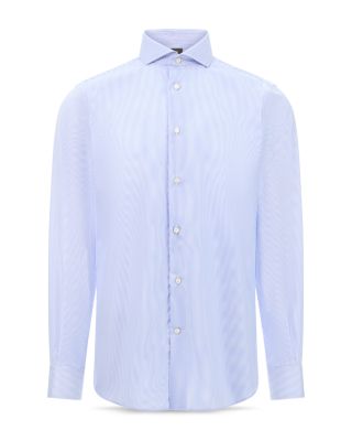 Non-Iron Twill Naples Collar Dress Shirt