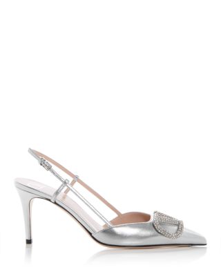 Women's VLogo Glow Slingback Pumps
