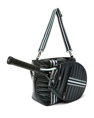 Love Royln Large Quilted Nylon Tennis Bag