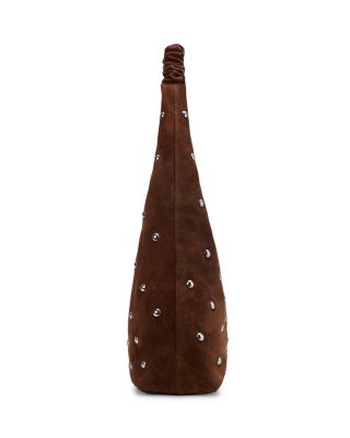 Willow Studded Suede Tote Bag