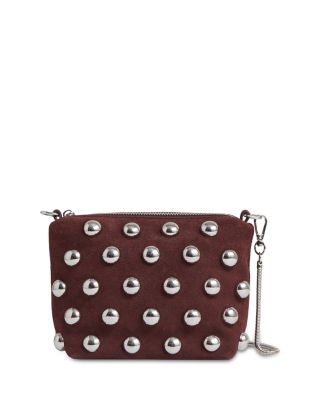 Leandra Stud Suede Occasion Bag
