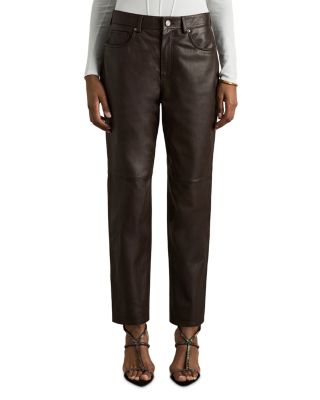 Verona Slim Leather Pants