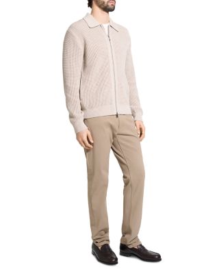 Gary Collar Relaxed Fit Full Zipper Sweater