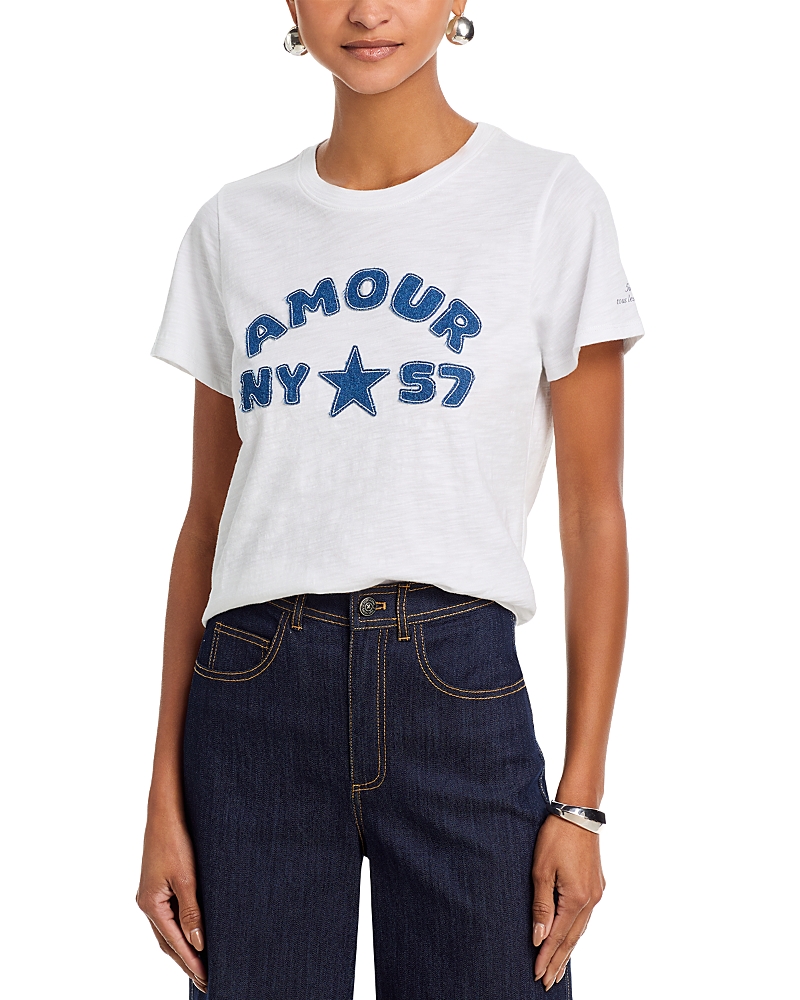 Cinq a Sept Amour 57 Patch Tee