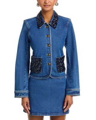 Rhinestone Denim Amara Jacket