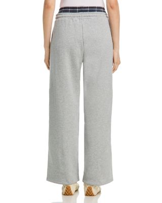 French Terry Wide Leg Pants