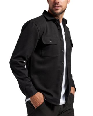 Coastal Button Front Overshirt