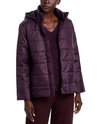 Padded Jacket With Removable Hood
