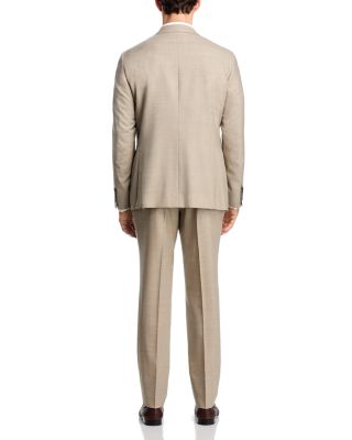 Capri M&eacute;lange Solid Slim Fit Suit