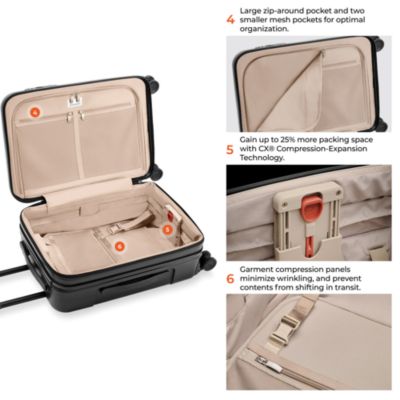 Essential Front Pocket Carry-On Expandable Spinner