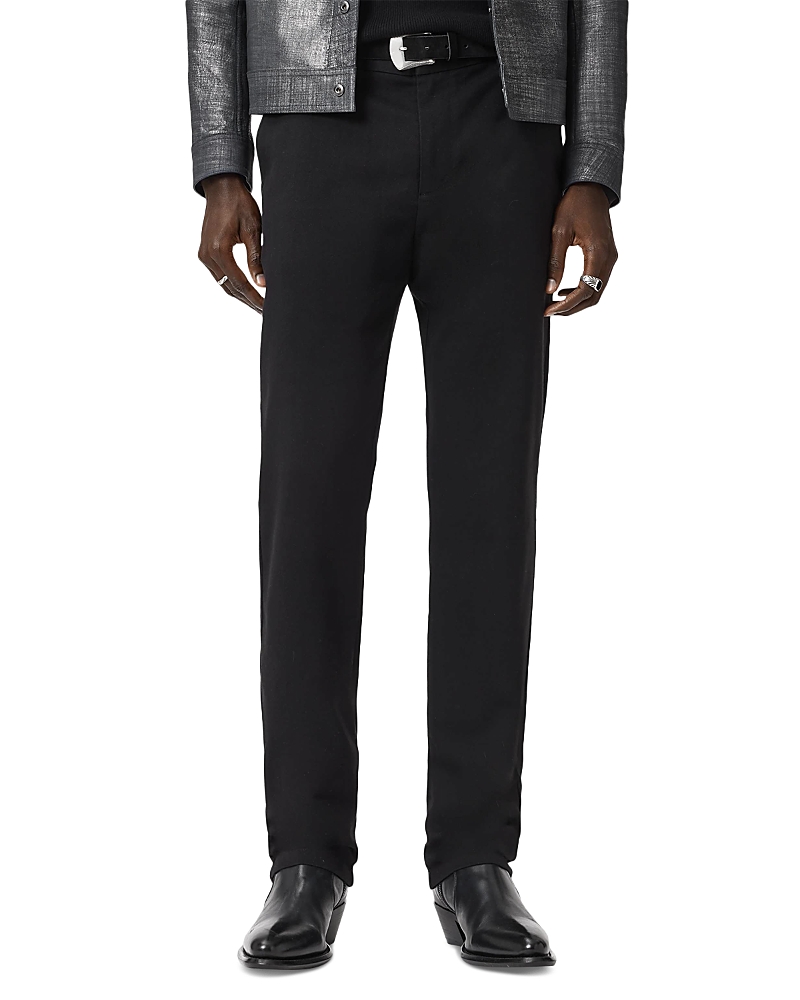 John Varvatos Flint Flare Leg Pants In Black