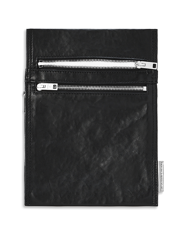 Alexander Wang Alexanderwang Axis Nubuck Leather Crossbody Pouch In Black