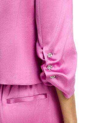 Textured Satin Jacket