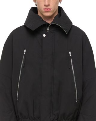 Hooded Astro Bomber Jacket