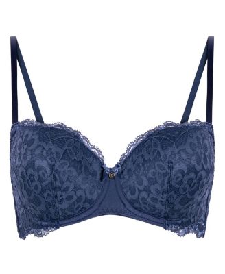 Hunkemoller Marine Padded Underwired Bra