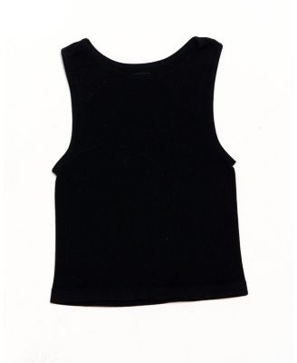  Girls' Girls' Ribbed Crop Sports Tank Top - Little Kid