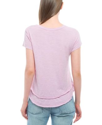  Short Sleeve Mock Layer Tee