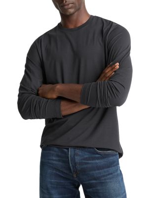 Triblend Jersey Long Sleeved Crewneck Tee