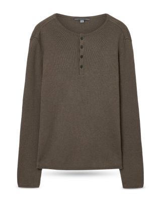 Javis Ribbed Long Sleeve Henley