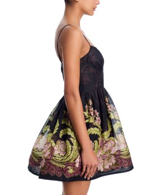 Alba Mini Dress in Novea Black